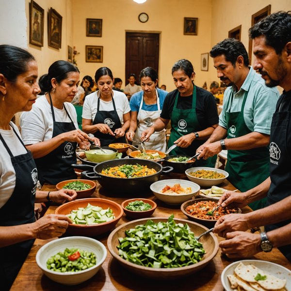 Où suivre des cours de cuisine mexicaine traditionnelle à Oaxaca, Mexique?