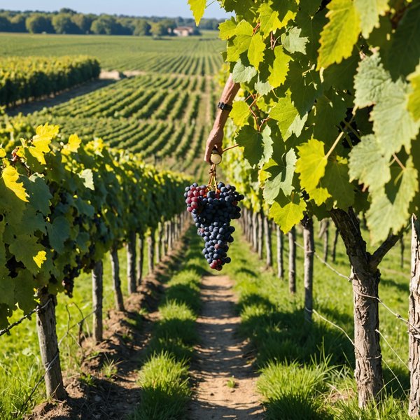 Quels sont les meilleurs itinéraires pour une randonnée à travers les vignobles de Bordeaux, France ?