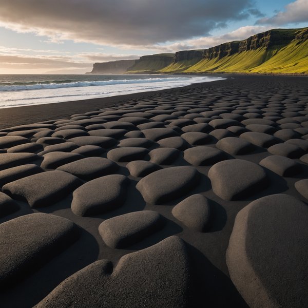 Quelles croisières offrent des excursions pour découvrir les plages de sable noir en Islande?